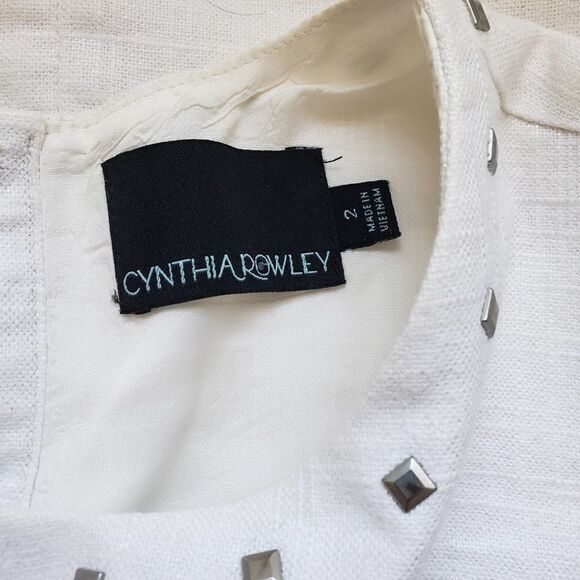 Cynthia Rowley linen blend dress - Picture 4 of 6